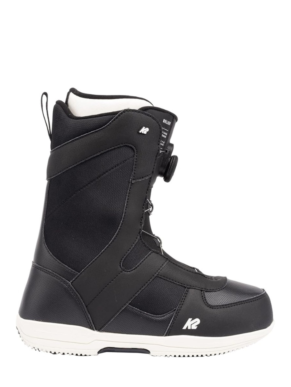K2 Belief Women's Snowboard Boots Size 6 Black - 2024 Model